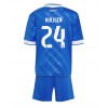 Real Madrid Dean Huijsen #24 Tredjedraktsett Barn 2025-26 Kortermet (+ korte bukser)